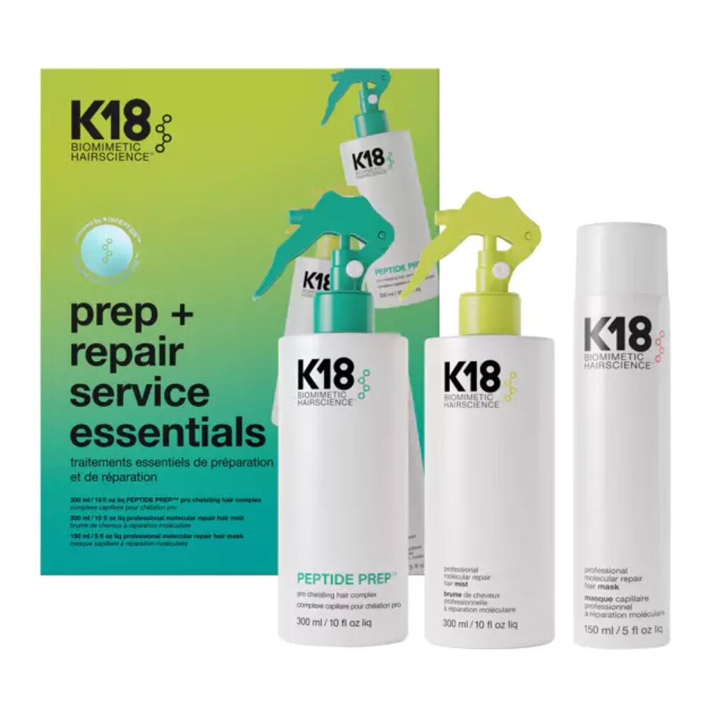 K18 Prep and Repair Essentials Kit.
